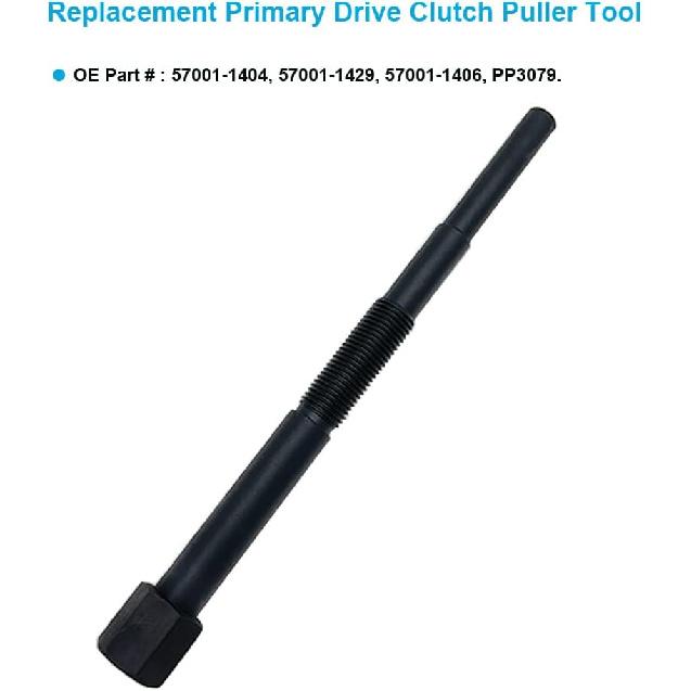 Primary Drive Clutch Puller Tool Replace 57001-1429, PP3079 Compatible With Kawasaki Brute Force 650 750 KFX700 Mule 3000 Prairie 300 360 400 650 700