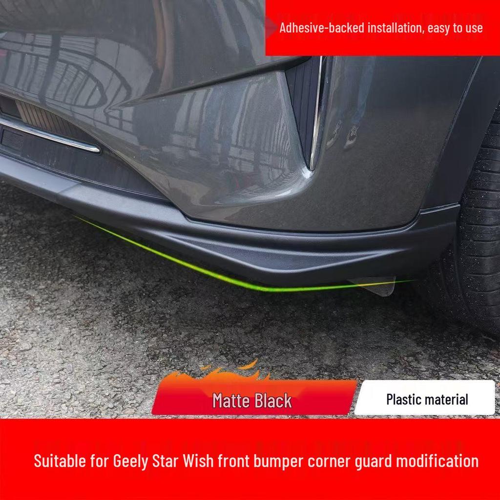 Frontsplitter & Stoßstangen-Kit für Geely Star Wish: Kratz- und Kollisionsschutzkomponenten