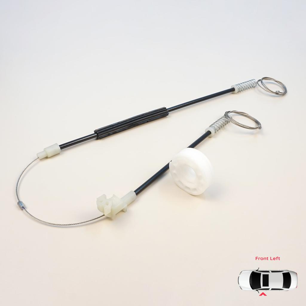 Set de reparare geam electric BWR5615 Față Stânga pentru Mitsubishi Carisma DA 1995-2006 4/5 Uși MR912459