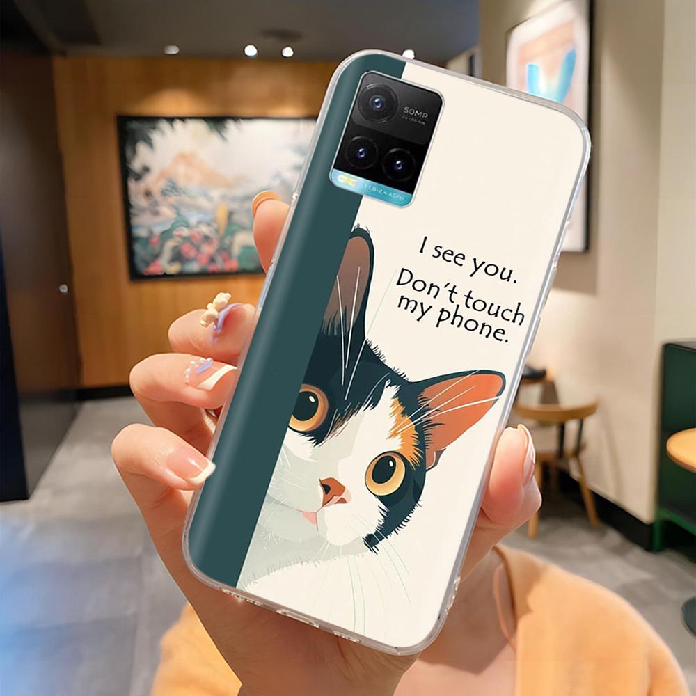 For Vivo Y21 2021 Y33S Phone Cover High Quality Silicone Case Funda For Vivo y33s y21 Y21s Back Cover Casing Protector Coque