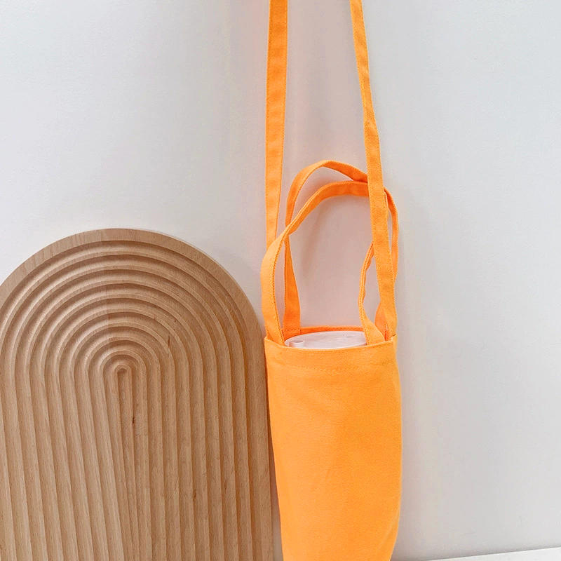 Water Bottle Bag Portable Cup Sleeve Tumbler Case Holder Bag Mug Sleeves Pure Color Aquaflask Cover with Strap Insulator Sleeve Bag