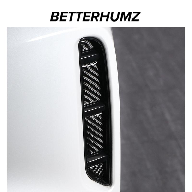 For BMW X3 G01 X3 G08 2017-2024 Carbon Fiber Rear Front Bumper Lip Sticker Strip Trim Car Exterior Tuning Protector Accessories