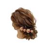 Haarschmuck im japanischen Stil, rot-goldene Kugel-Kanzashi, für die Volljährigkeitszeremonie, Abschlusszeremonie, Hochzeit, Furisode, Hakama, Yukata,