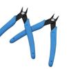 5 Inch Diagonal Cutting Pliers for Electronics Wires Jewelry Screws (Blue)