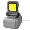 Outdoor LED Work Light Emergency Light High-Intensity Chip Plug-and-Play Power Tool Accessories For Makita Bosch etc.18V-21V Li-ion Batteries