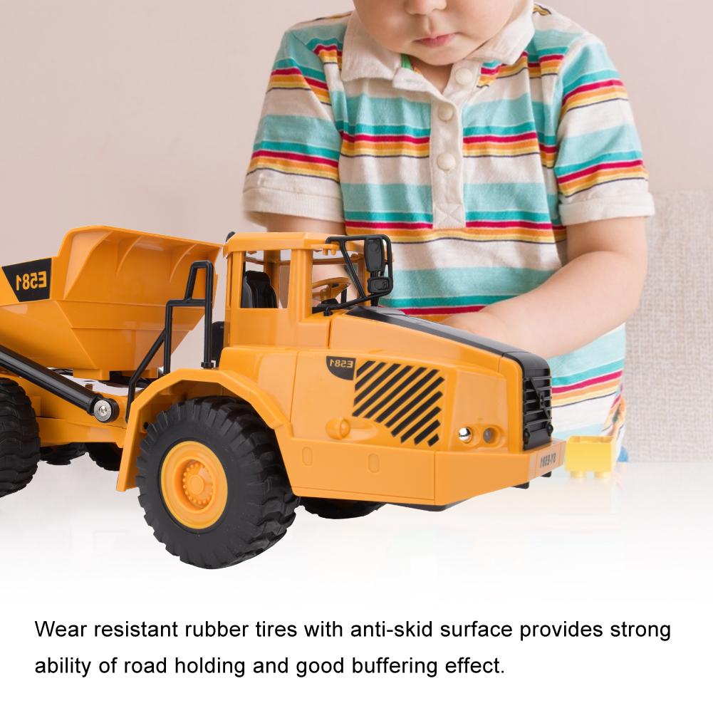 Remote Control Engineering Car Model 1:50 Scale Simulation Truck Model Kid Toy