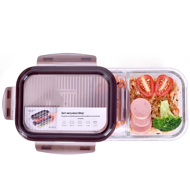 LOCK&LOCK Heat-Resistant Glass Food Storage & Bento Set
