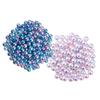 1000 Piece 4mm Colored Imitation Pearl ABS Plastic Loose Beads DIY Jewellery