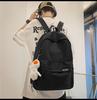 Schoolbag Backpack Simple Large Capacity Travel Backpack Female Leisure Japanese Junior High School High School Student School Bag