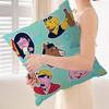B-Bojack Print Anime Pillow Anime Pillow Sofa Bed Head Pillow Cover Cushion Cover 45x45 Cm Fashion