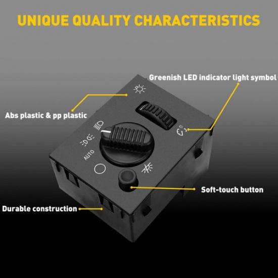 For Chevy Silverado GMC Sierra Yukon 2003-2007 Headlight Switch Headlamp Dimmer