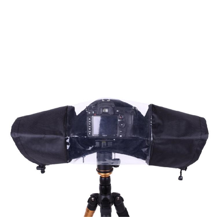 Scratch Resistant DSLR Weather Cover Elastics Bottom Band AntiMoisture Coating For Snow Sports Beach Photography Construction