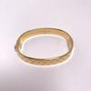 Louis Vuitton Monogram Small Size Bracelet Cuff Nanogram Gold Women M00251 Used