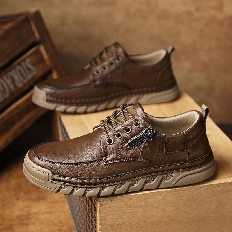 Handmade Men Shoes Casual Leather Shoes For Men Loafers Moccasins Men Flats Shoes Driving Shoes