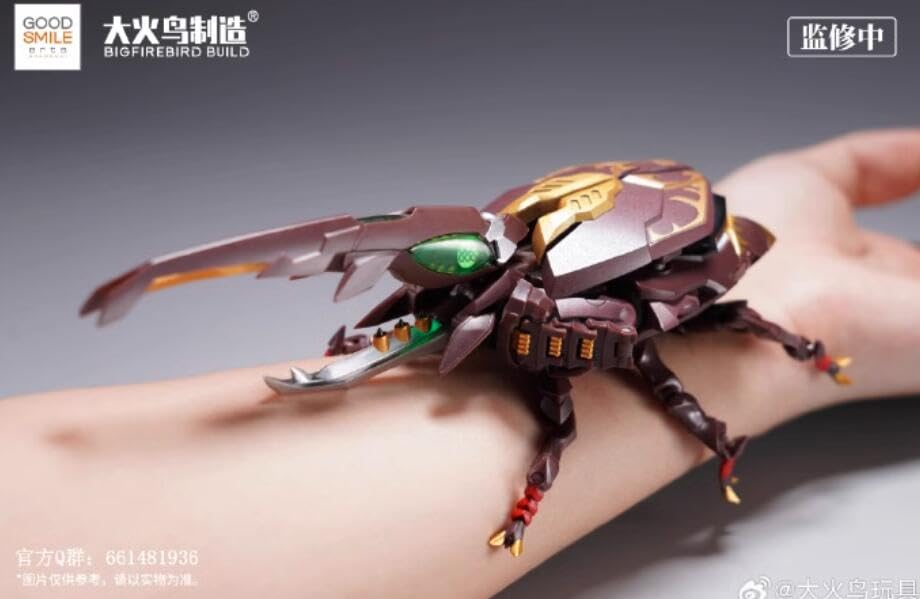 Daikachou Toys Insect Princess Series Beetle Mecha Beautiful Girl Helmet Transformable Painted Complete Action Figure "AC" IMG-01 [Item]