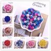 30 Stück/Los 10mm Acrylperlen Bayberry Perlen Runde lose Perlen Passend für Europa Perlen Für Schmuckherstellung DIY Haar Kopfschmuck Zubehör