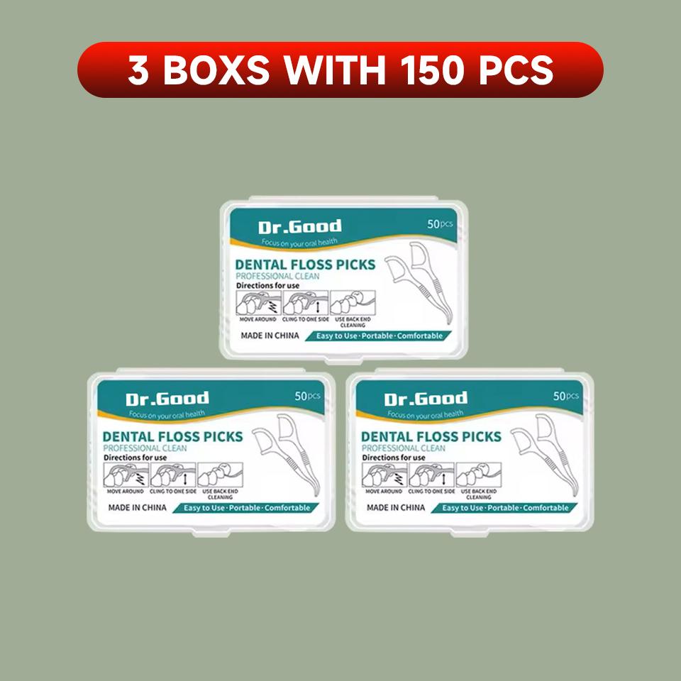 50/150/300/600/1000 PCS Dental Floss Sticks Oral Care Tools