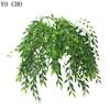 Home Garden Outdoor Wedding Decoration Fake Flower Accessory Plante Artificielle 7 Fork Plastic Fern Grass Green Leaf Fake Plant