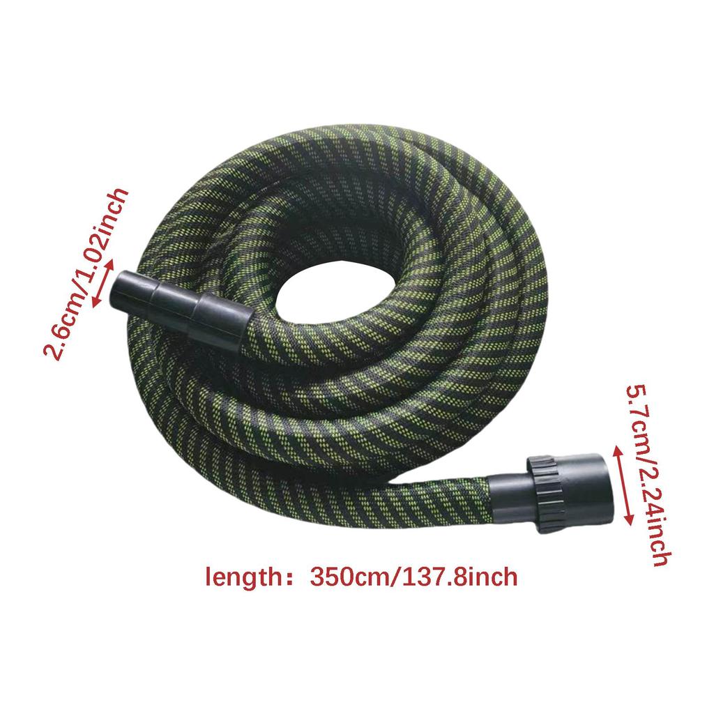 Power Tool Dust Extractor Hose Flexible Replacement Accessory for Universal Vacuum Suction Hose Compatible with Mini Models