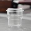 Leeseph Coffee Dosing Cup, Transparent Espresso Sniffing Mug 58mm Coffee Portafilter Dosing Cup Clear Coffee Machine Accessories