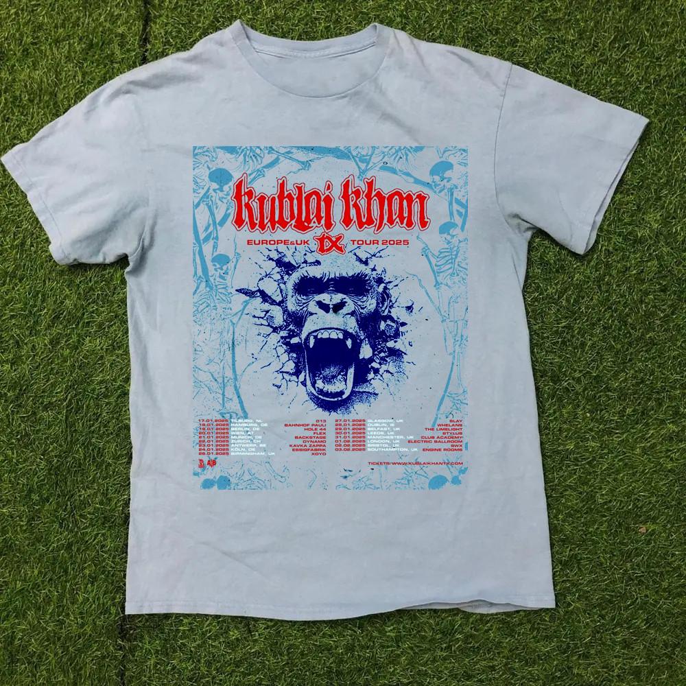 New Kublai Khan TX Tour 2025 FULL SIZE S-5XL T-SHIRT XL