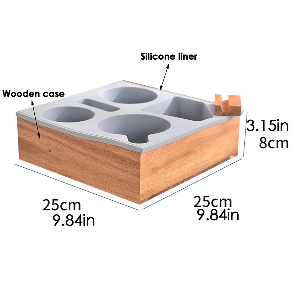 

Автомобильный держатель для стакана, съемный держатель для дивана, органайзер для дивана, удобный поднос для дивана, деревянный держатель для чашки для кровати, лодки, дивана, пляжа серый