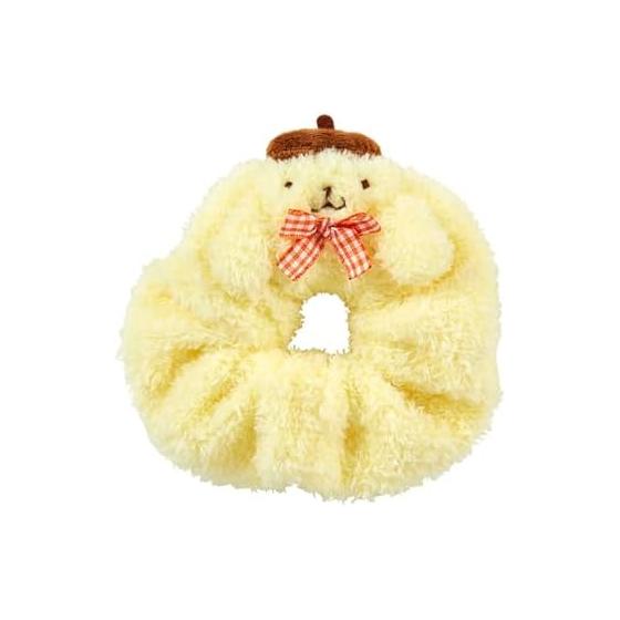 Sanrio Face Shape Scrunchie Pompompurin Hair Tie 225576
