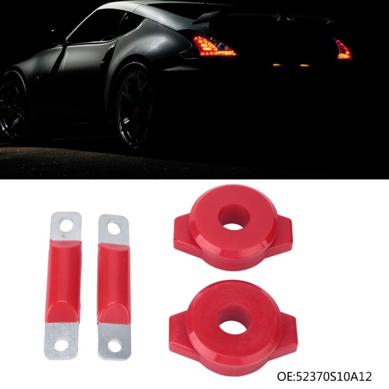 Rear Trailing Arm Bushing Set with Iron Mounting Parts for Replacing Rear Suspension Arm Connection 52370S10A12 PSB580