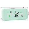 Portable Panda Pencil Case Waterproof Large Capacity Pencil Box Multifunctional Dirt-proof Pen Box Stationery