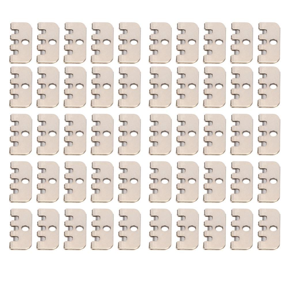 50pcs Iron Sewing Machine Thread Cutter Time Saving Small Size Embroidery Cutter Precision Cutting Durable Thread Cutter