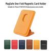 MagSafe Magnetic Card Holder Stand for iPhone 15 - PU Leather Gift