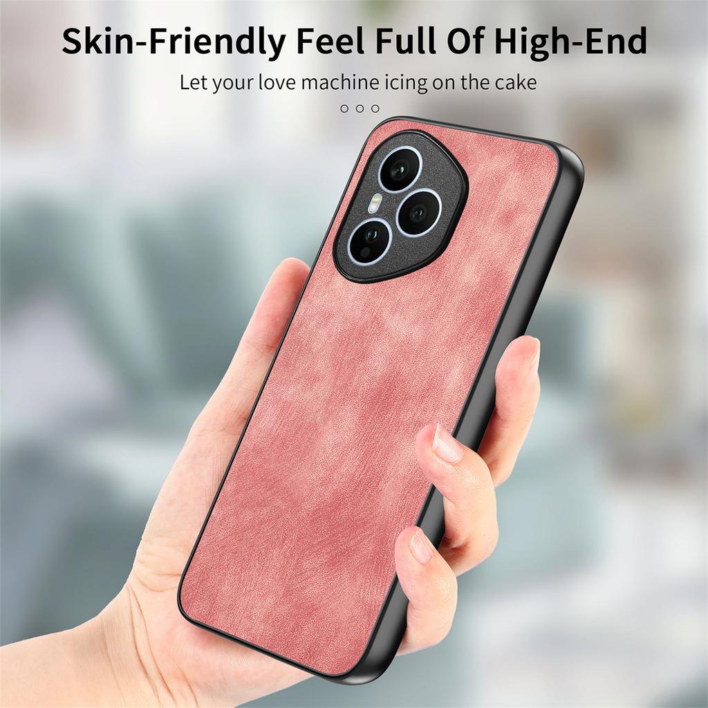 Pro Honor 400 Pro 5G (Globální) Pouzdro Nárazuvzdorné Tenké Retro Kožené Zadní Kryt na Telefon