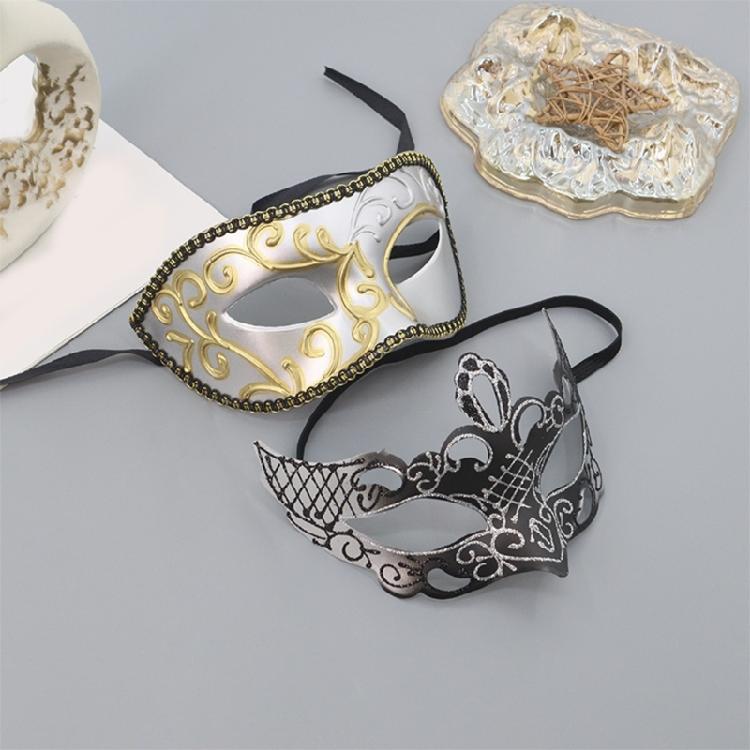 Half Face Masquerade Mask Couple Masquerade Mask Masquerade Costume Accessories For Women Men Masquerade Halloween Proms