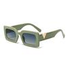 Large Square Frame Sunglasses Hollow Lightweight Anti-ultraviolet Driving Sun Protection Glasses