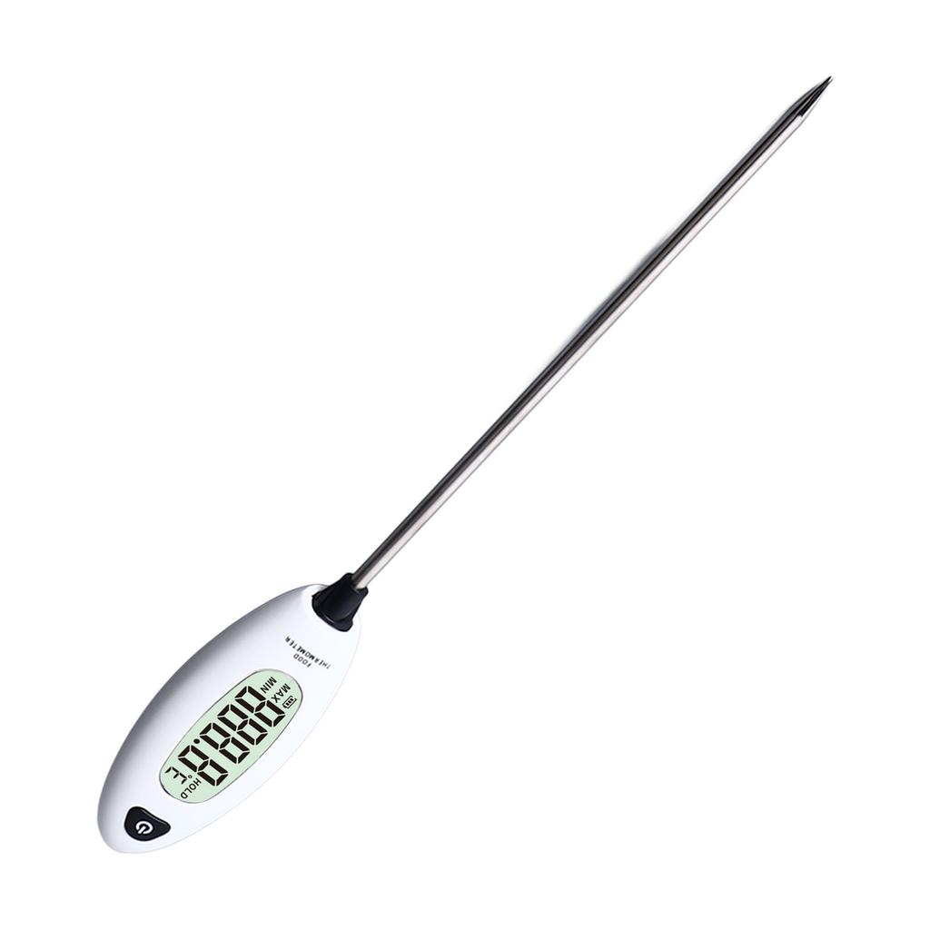 Food Thermometer Digital LCD Display Stainless Steel Probe for Home Kicthen Meat Cooking Baking