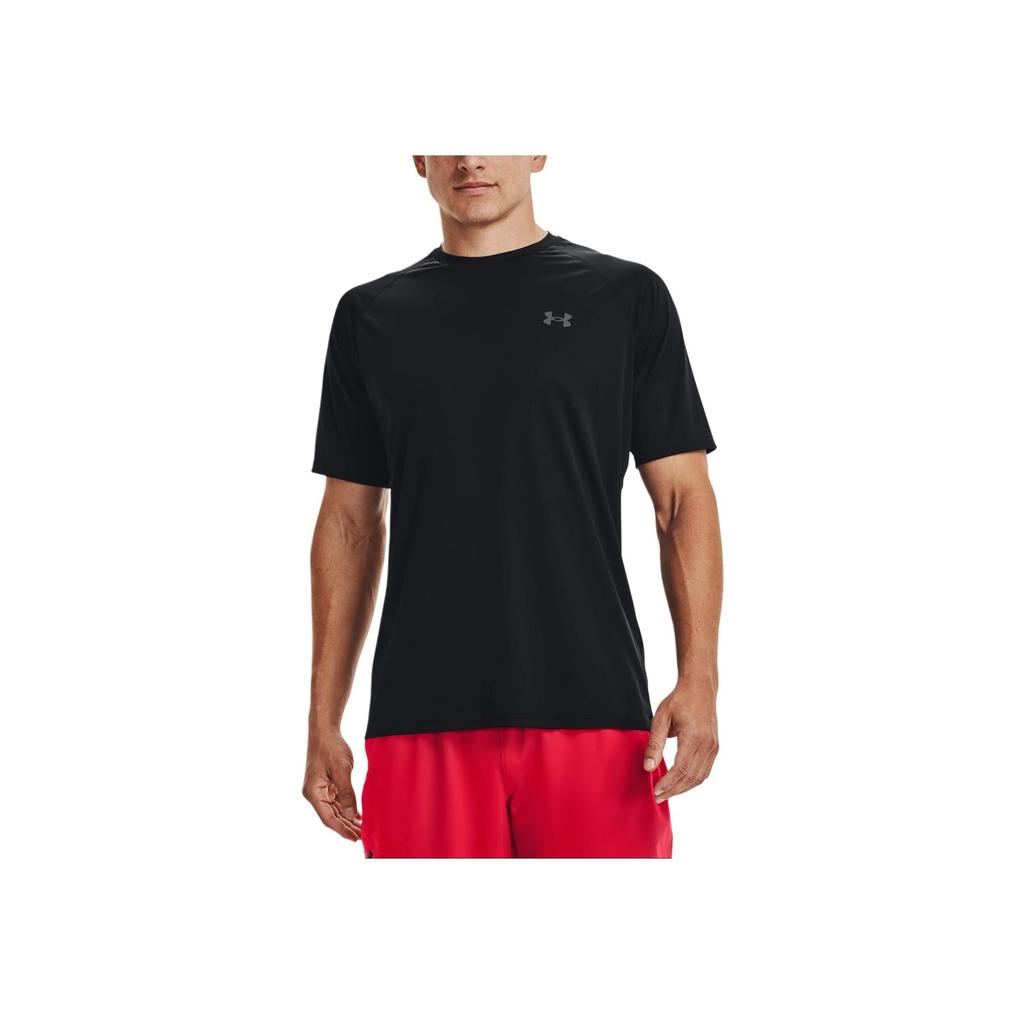Under Armour Koszulka sportowa treningowa Velocity Męska Topy Czarna 1327965-001