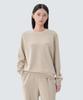 SNOWPEAK APPAREL Silky Women'S Sweatshirt (S25Swfht05) Beige