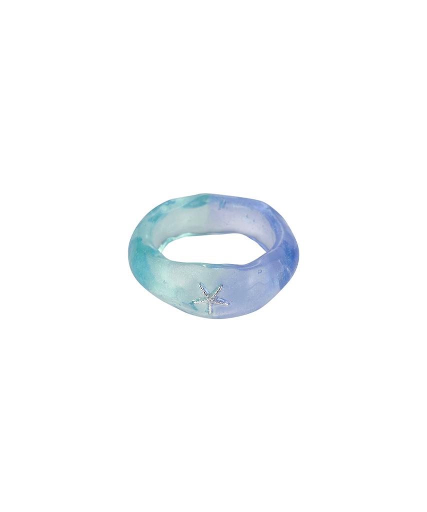 Nff Boing Star Ring-Clear Blue