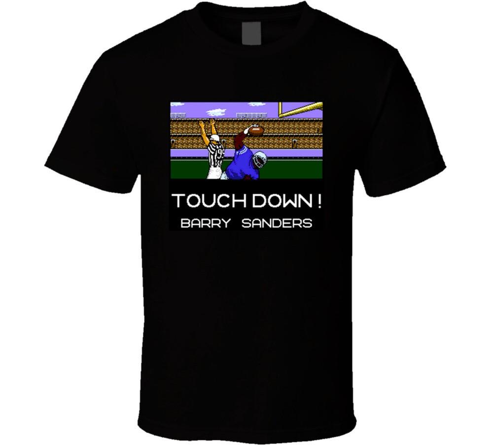 Tecmo Bowl Barry Sanders Video Game T Shirt Unisex T-Shirt XXL