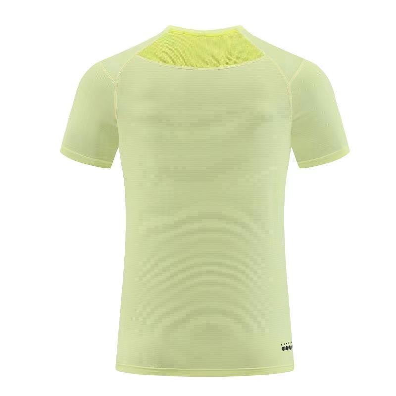2024 Men's Quick-Dry Short Sleeve Sports T-shirt - Ideal for Running & Training