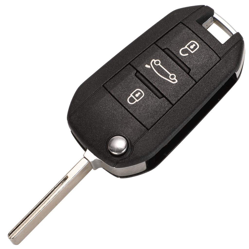 „jingyuqin“ automobilio nuotolinio valdymo raktas, skirtas „Peugeot 208 2008 301 308 508 5008 Citroen C-Elysee C4-Cactus 433.92MHz ID46 PCF7941 lustui