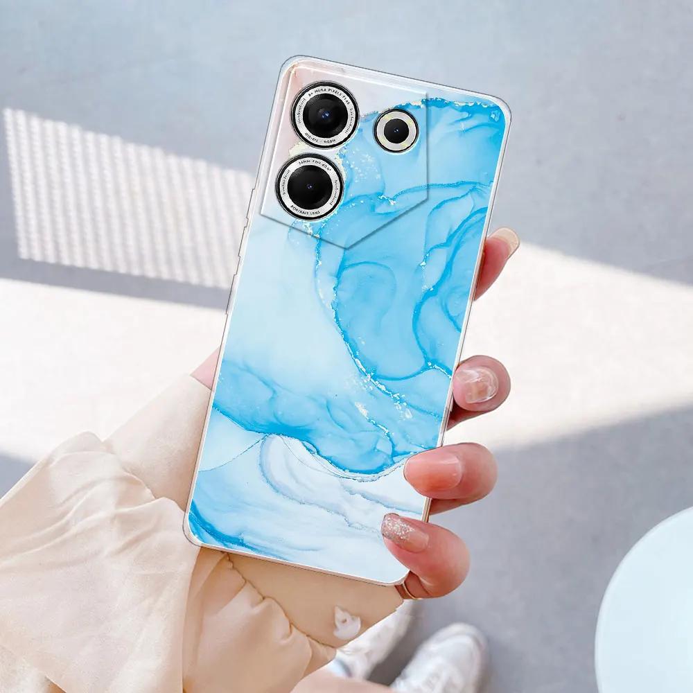 Für Tecno Camon 20 Pro 5G Hülle Klare Silikon Weiche TPU Handyhüllen Abdeckung Für Tecno Camon 20 Hülle Für Tecno Camon 20 Pro Hüllen
