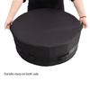 Fire Pit Cover With Handle Adjustable Dustproof Windproof Waterproof Round Fire Pit Fireplace Cover For Yard Patio Balcony Lawn