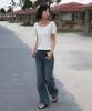 DEHEVE Boat Neck Ribbon Knit [Ivory]