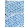 113Key PC Keycaps Set for Mechanical Keyboards with Double Shot Injections OEM Profile Keycap Crystal Jelly Design