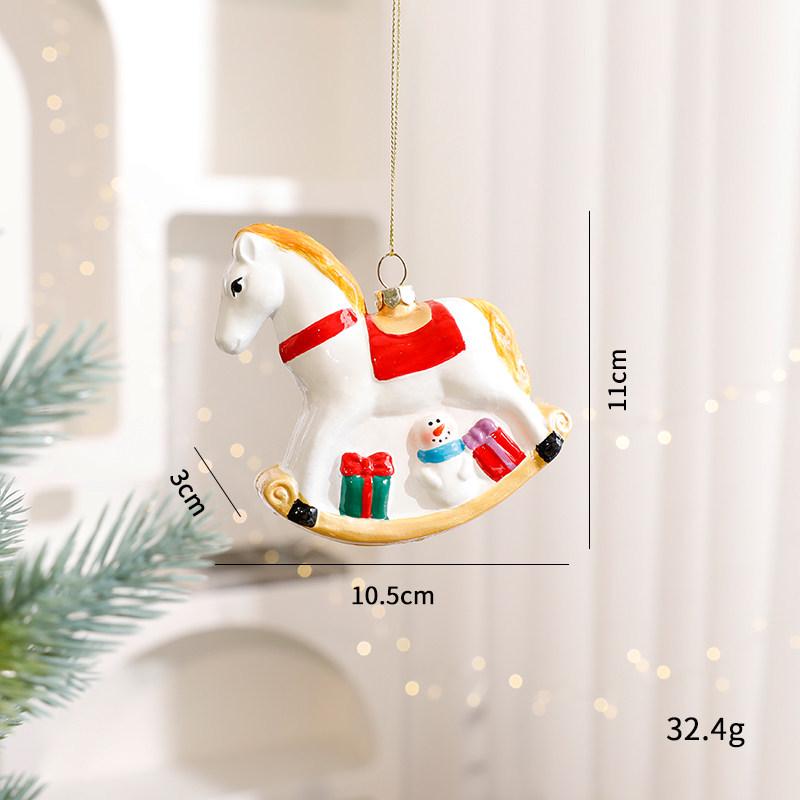 Christmas Old Man Pendant Ornament for Tree Festive Decoration
