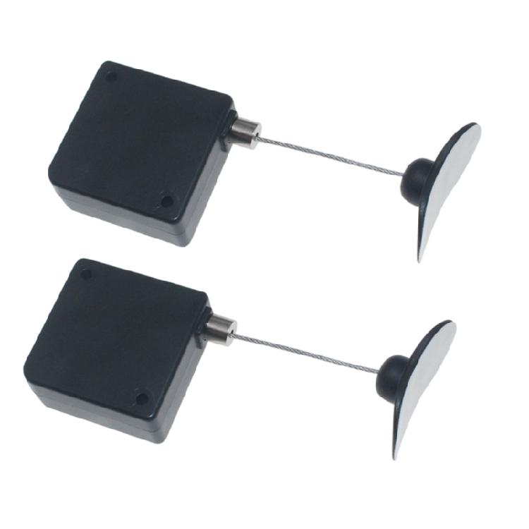 1/2/4Pieces Retractable Remote Control Tethers Leashes for TV and DVDs Ensures Security