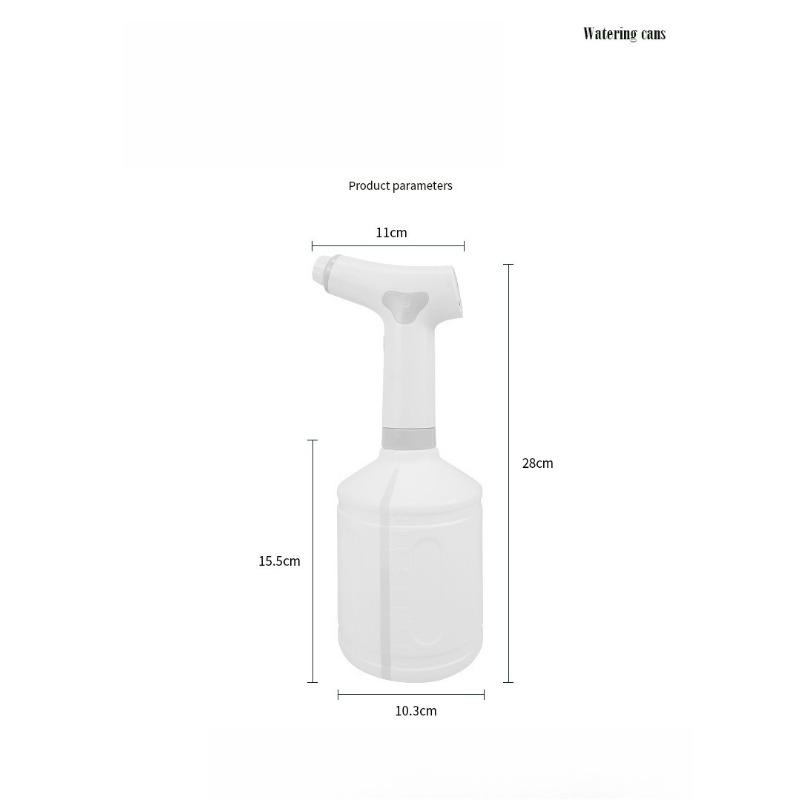 1PC Ergonomic Garden Irrigation Tool Electric Sprayed Bottle 1L Automatic For Elderly Users
