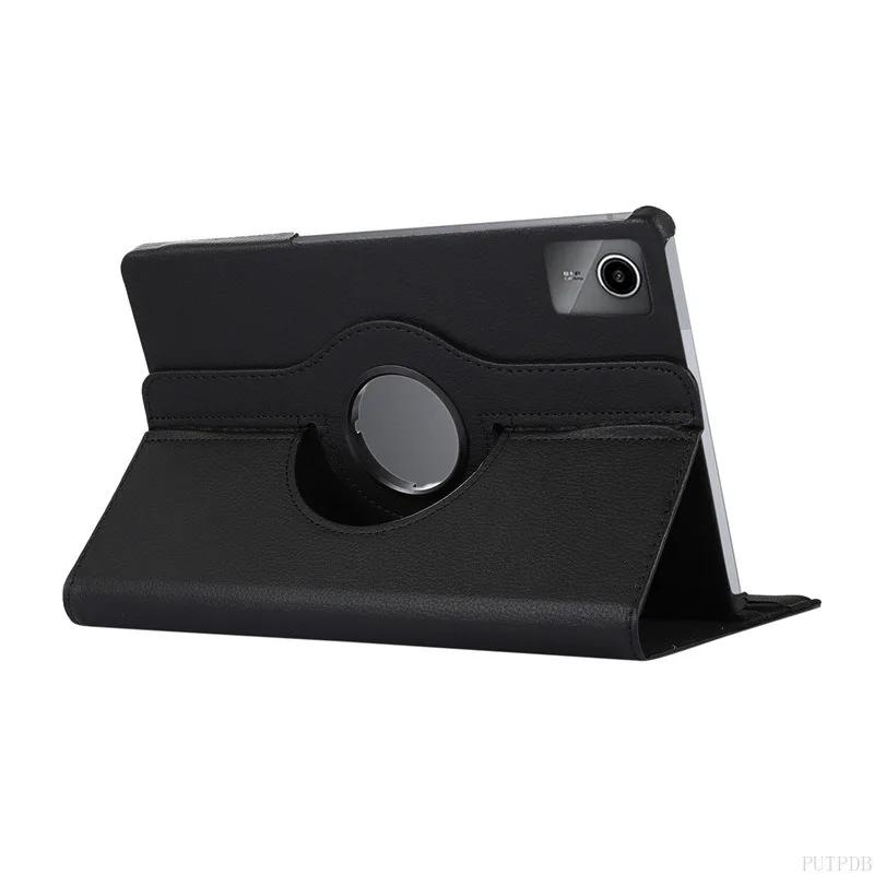 360 Housse Pour Tab Idea TB336FU TB336ZU Étui Intelligent M11 TB330FU TB330XU Housse à Support Multi-Angles Xiaoxin Pad 11 Xiaoxin Pad 11 2025 noir