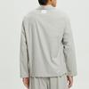 Calvin Klein Casual Comfortable Minimalist Fabric Label Button Men Tops Coconut-Gray NM2356